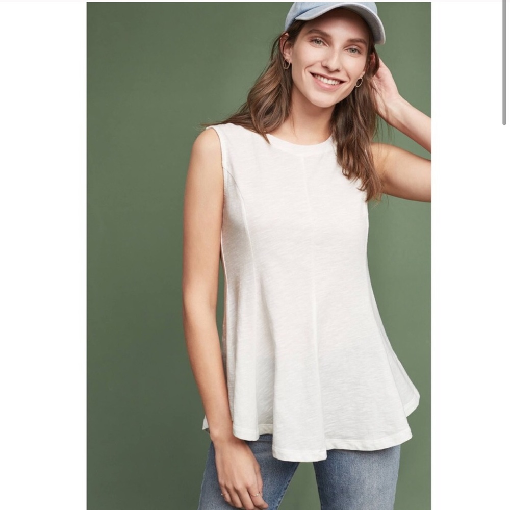 Evie Peplum Top Anthropologie